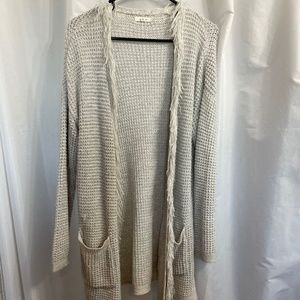 Fringe cardigan